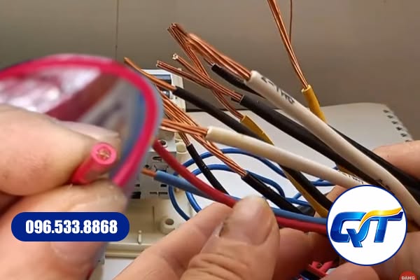 Các loại dây điện có tiết diện khác nhau dùng để lựa chọn đầu cos phù hợp
