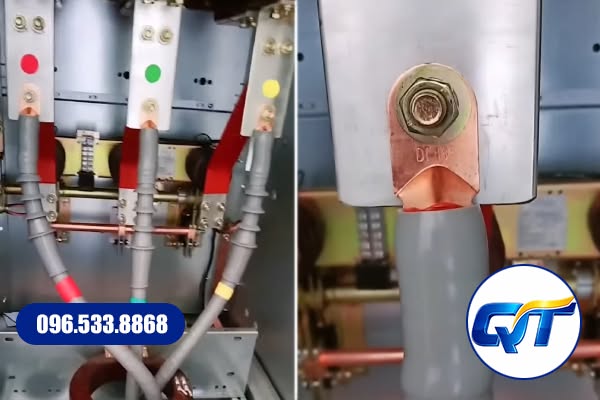 Đầu cos đồng được sử dụng trong tủ điện trung thế