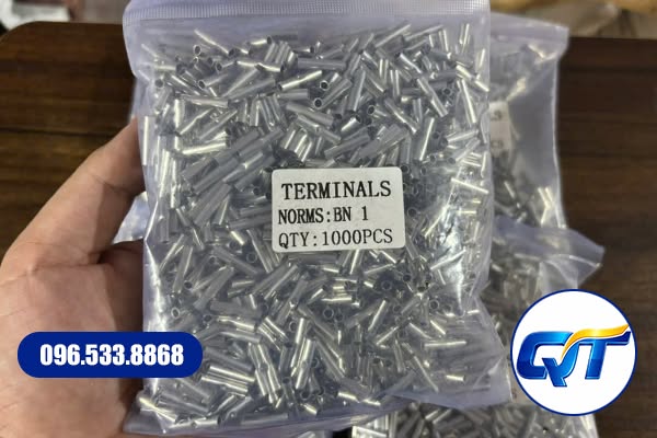 Đầu cos BN bằng đồng mạ thiếc nhiều kích thước
