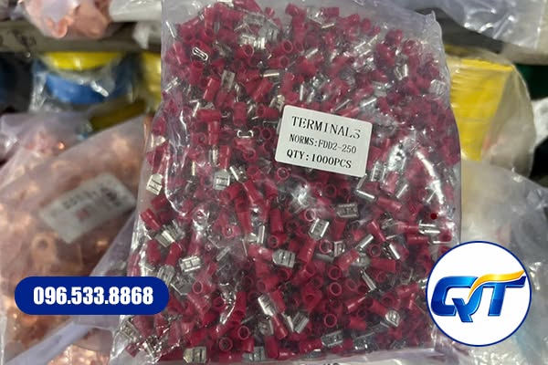 Đầu cos đực cái dẹt FDV – MDV dùng cho kết nối dây điện cắm nhanh