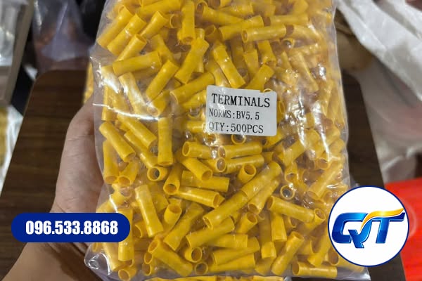 Đầu cos nối bọc nhựa BV dùng để nối dây điện an toàn