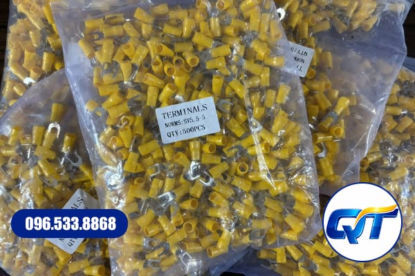 Đầu cos SV ứng dụng trong tủ điện và thiết bị điều khiển công nghiệp